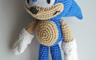 Sonic Amigurumi – Receita Passo a Passo