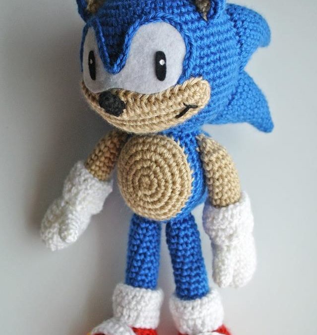 Sonic Amigurumi – Receita Passo a Passo