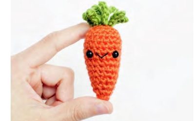 Cenoura Amigurumi – Receita Passo a Passo