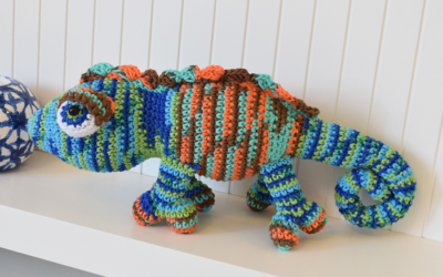 Camaleão Amigurumi | Receita Passo a Passo