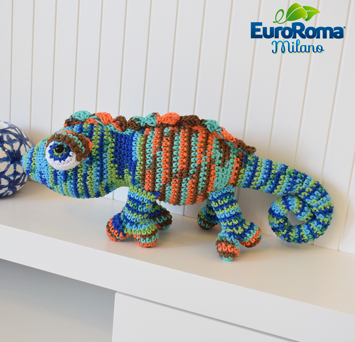 Camaleão Amigurumi | Receita Passo a Passo