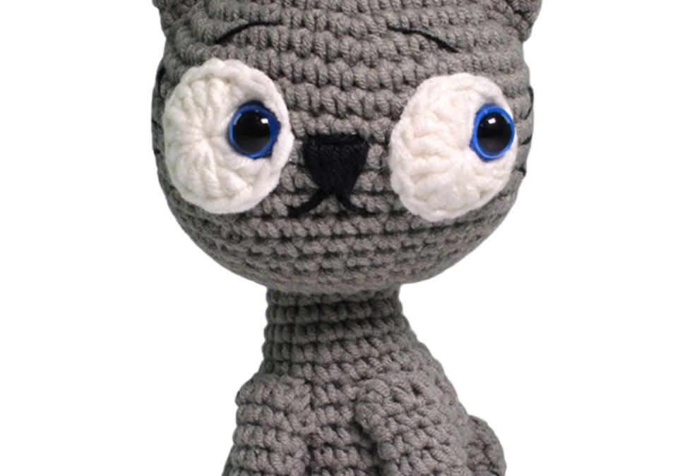 Gatinho Fumaça Amigurumi | Receita Passo a Passo