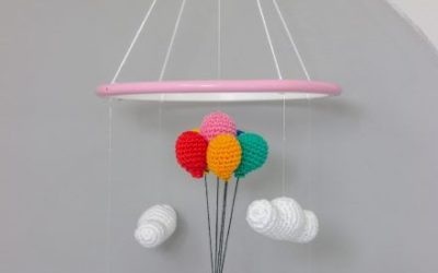 Mobile Coelho e Baloes | Receita Passo a Passo