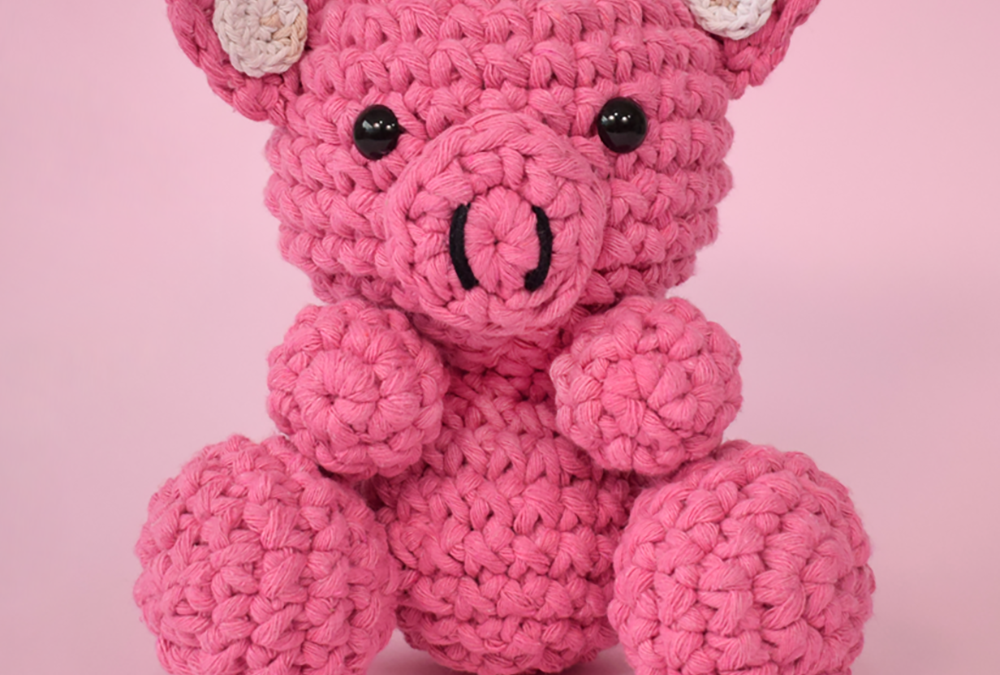 Porquinho Rosa Amigurumi | Receita Passo a Passo