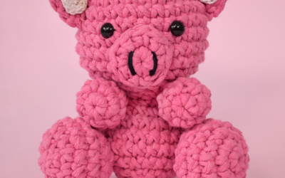 Porquinho Rosa Amigurumi | Receita Passo a Passo