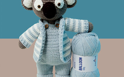 Coala de Casaco Amigurumi | Receita Passo a Passo