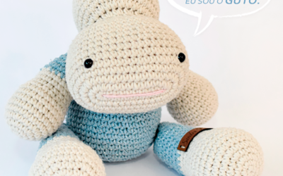 Hipopótamo Guto Amigurumi | Receita Passo a Passo
