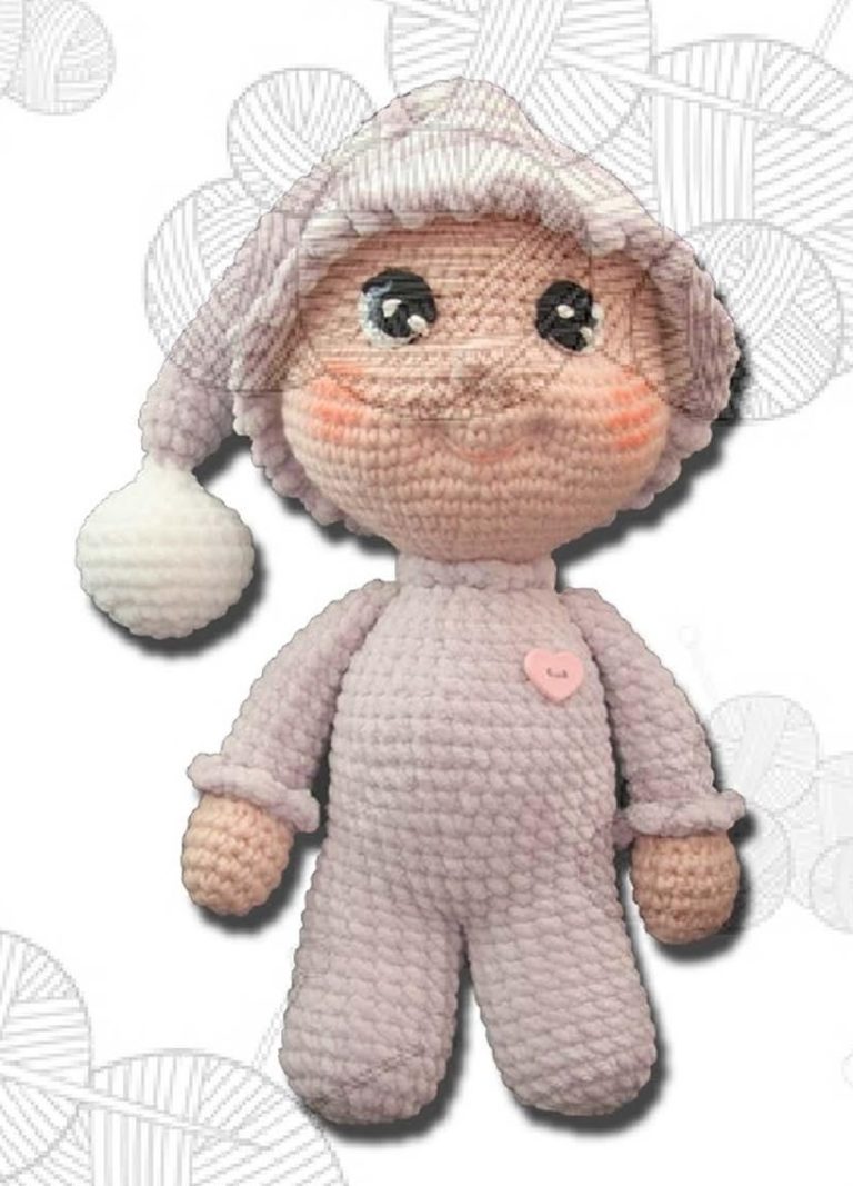 Boneca Bebe Fofinha | Amigurumi Receita Passo a Passo