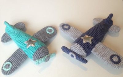 Avião Amigurumi | Receita Passo a Passo Gratis
