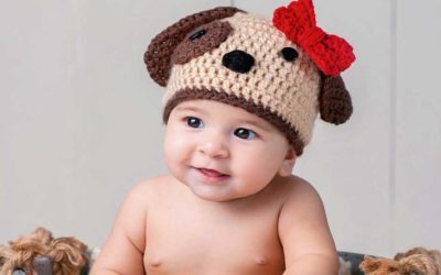 Gorro Cachorrinho Bebê | Amigurumi Receita Passo a Passo