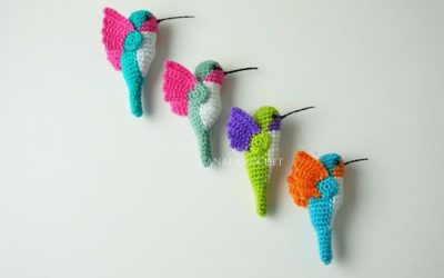 Passarinho Beija Flor | Amigurumi Receita Passo a Passo