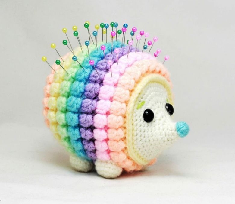 Porco Espinho Alfineteiro | Amigurumi Receita Passo a Passo