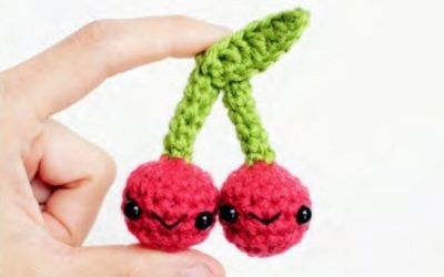 Cereja Amigurumi | Receita Passo a Passo