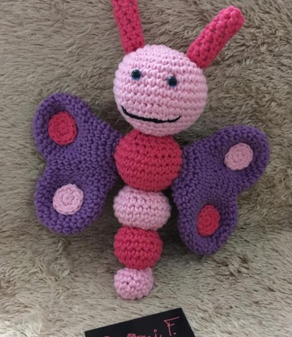Borboleta Amigurumi