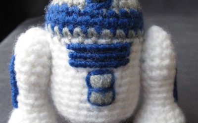 Star War R2 D2 Mini Amigurumi