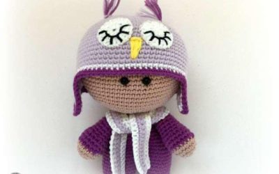Boneca Yoyo Gorro de Coruja