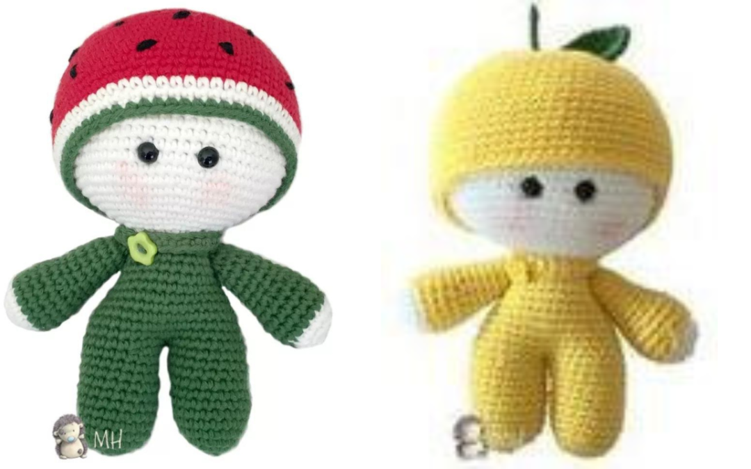 2 Bonecas YoYo Limão e Melancia