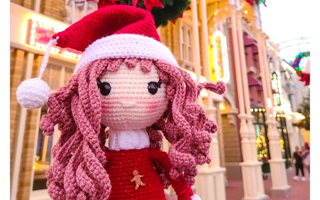 Boneca Elfo Amigurumi