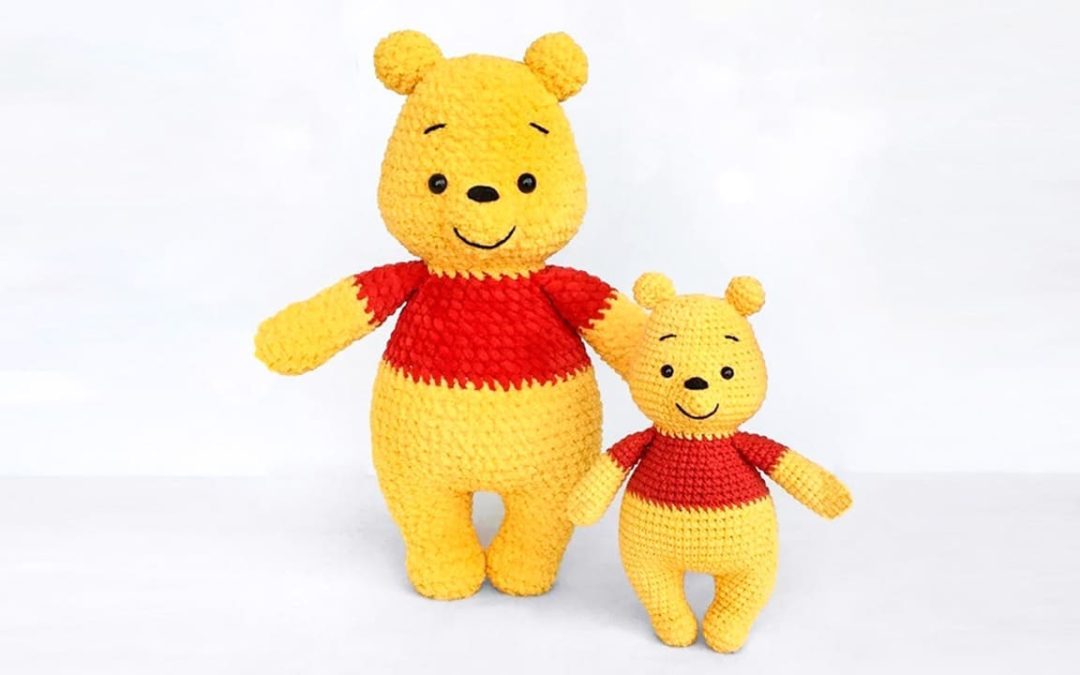 Ursinho Pooh Amigurumi | Receita Passo a Passo PDF Grátis