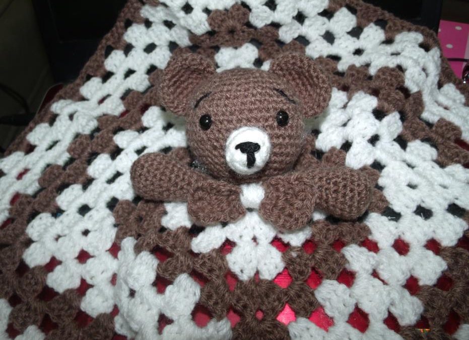 Naninha Urso Teddy Amigurumi