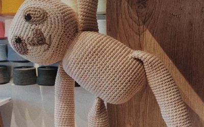 Bicho Pegruiça Amigurumi