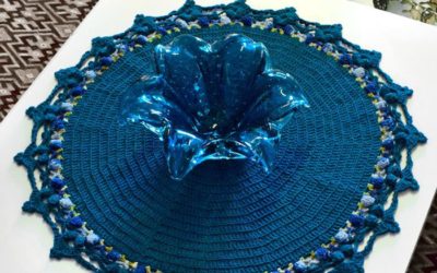 Toalha de Croche Pipoca
