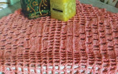 Caminho de Mesa Renda de Croche