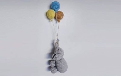 Mini Elefante com os seus Balões