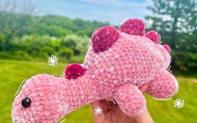 Dino | O dragãozinho Camarada | Amigurumi Receita Passo a Passo