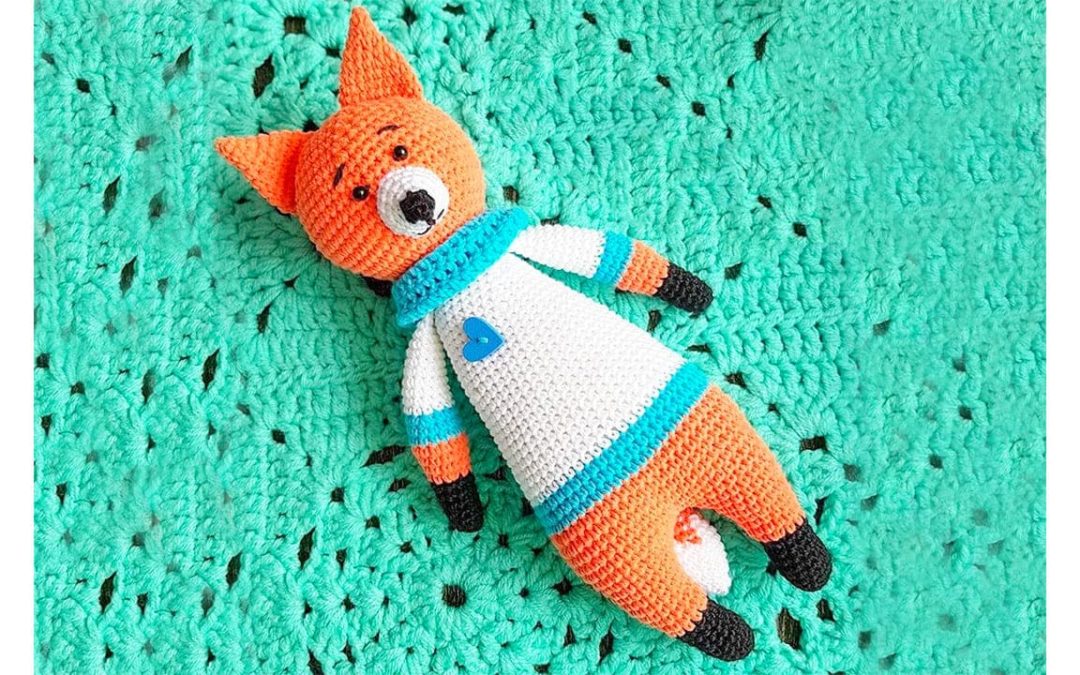 Raposa Bebê Amigurumi | Receita Passo a Passo Gratis