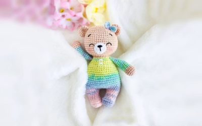 Ursinha Dorminhoca Receita Amigurumi Gratuita