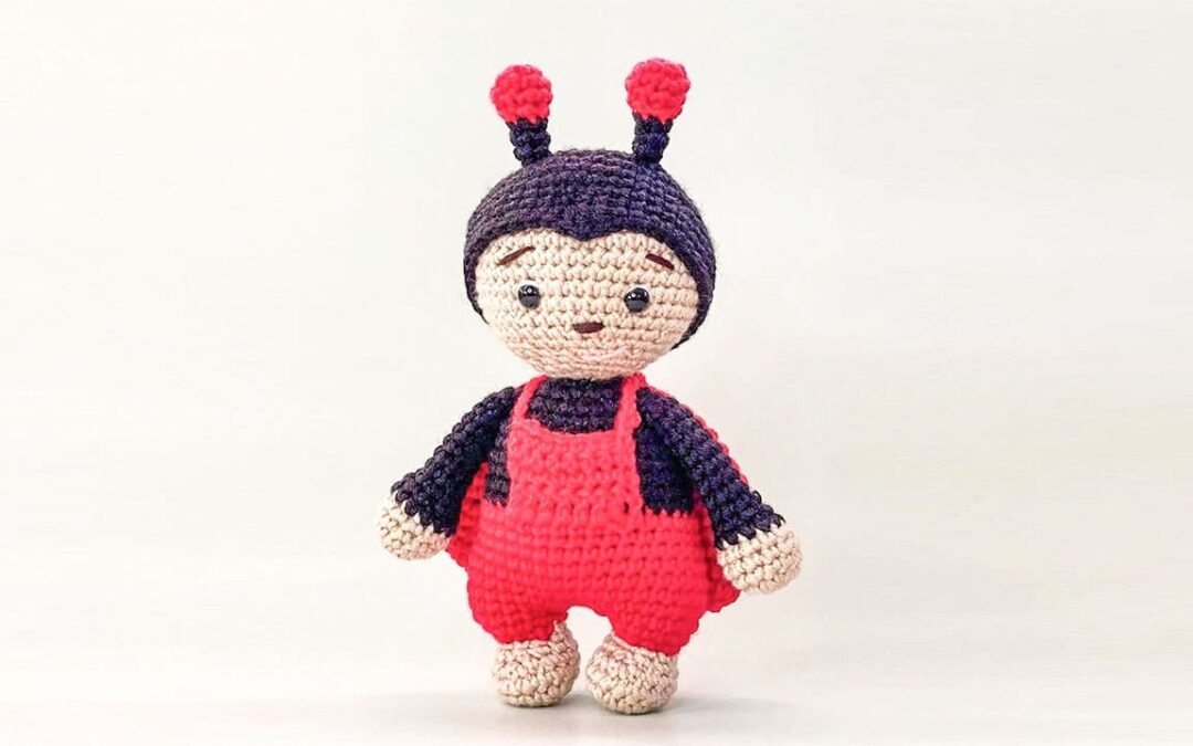 Boneca Senhora Joaninha Receita Amugurumi Passo a Passo GRATIS