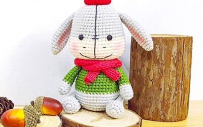 Burro de Natal Amigurumi Natalino Receita Passo a Passo Gratis