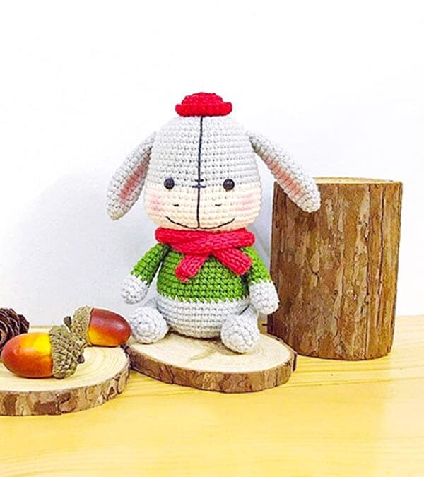 Burro de Natal Amigurumi Natalino Receita Passo a Passo Gratis