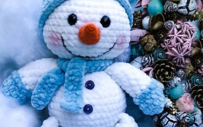 Boneco de Neve Receita Passo a Passo Gratis