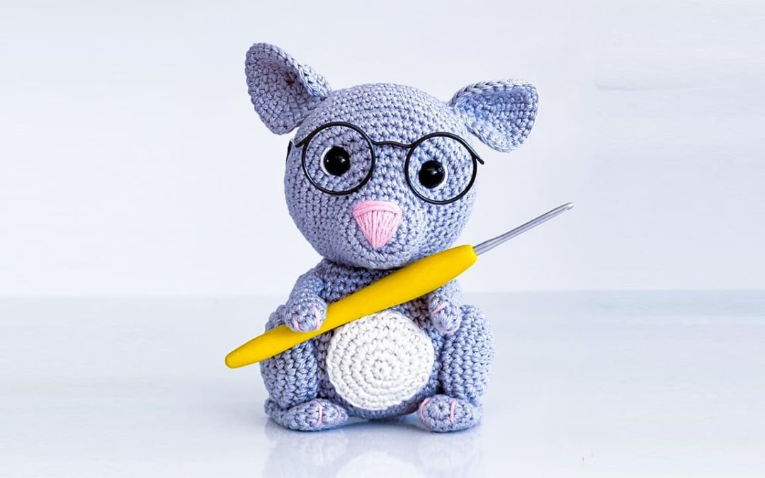 Ratinho Crocheteiro Receita Amigurumi Gratis