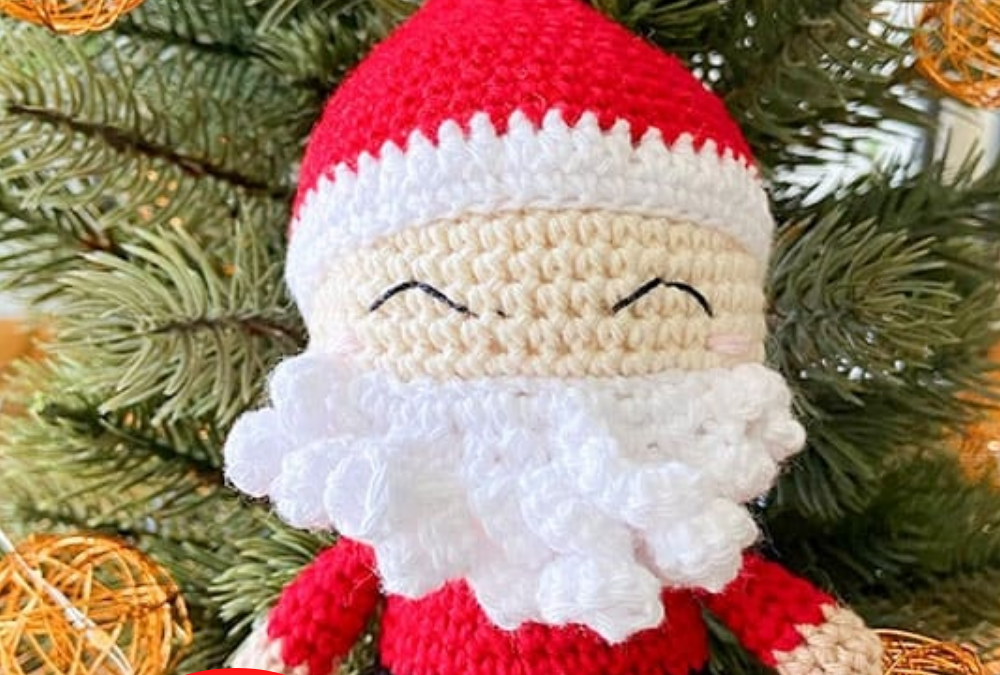 Papai Noel Amigurumi | Receita Passo a Passo Gratis