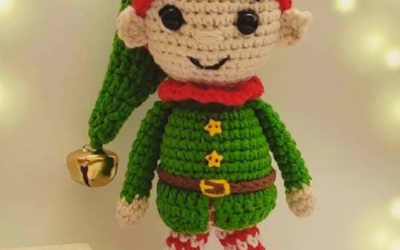 Boneco Elfo Natalino Receita Passo a Passo Gratuita!