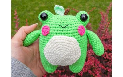 Sapinho Maça Amigurumi Receita Passo a Passo