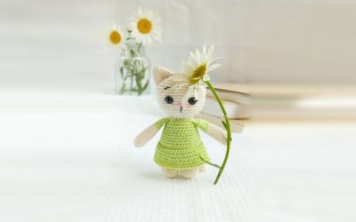 Sra Gato Croche Receita de Amigurumi Gratis