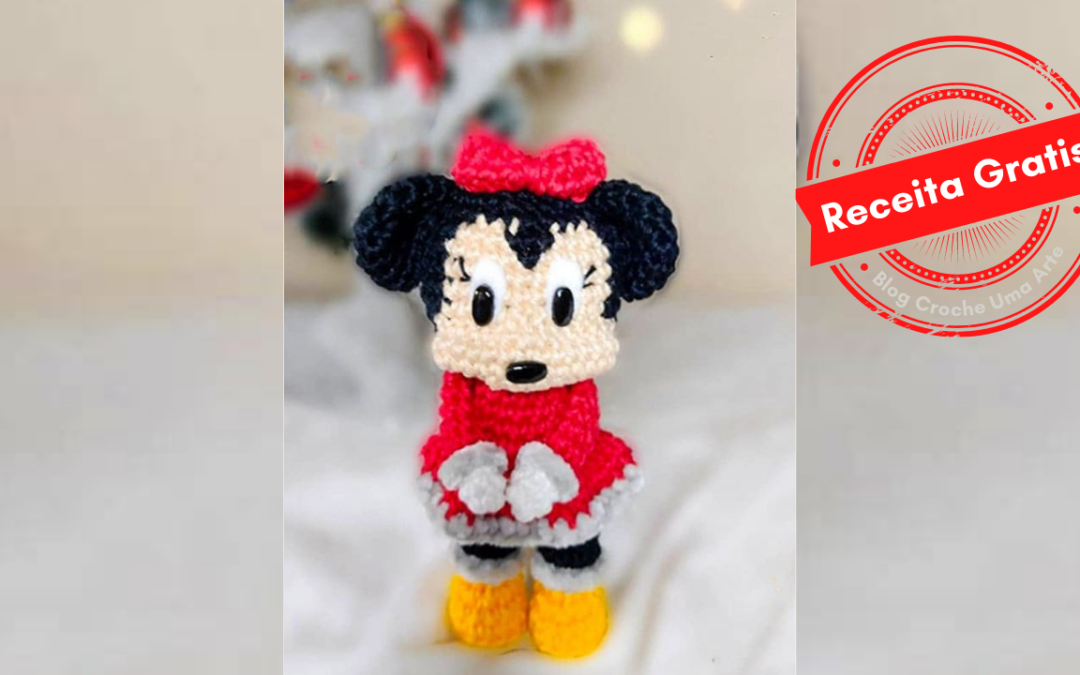 Minnie Mouse Receita Passo a Passo de Amigurumi Gratis