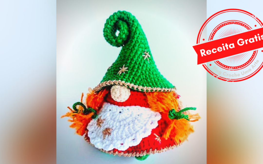 Boneca Senhorita Gnomo Amigurumi Receita Passo a Passo GRATIS