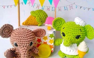Elefante Saimon Amigurumi Receita Passo a Passo Gratis