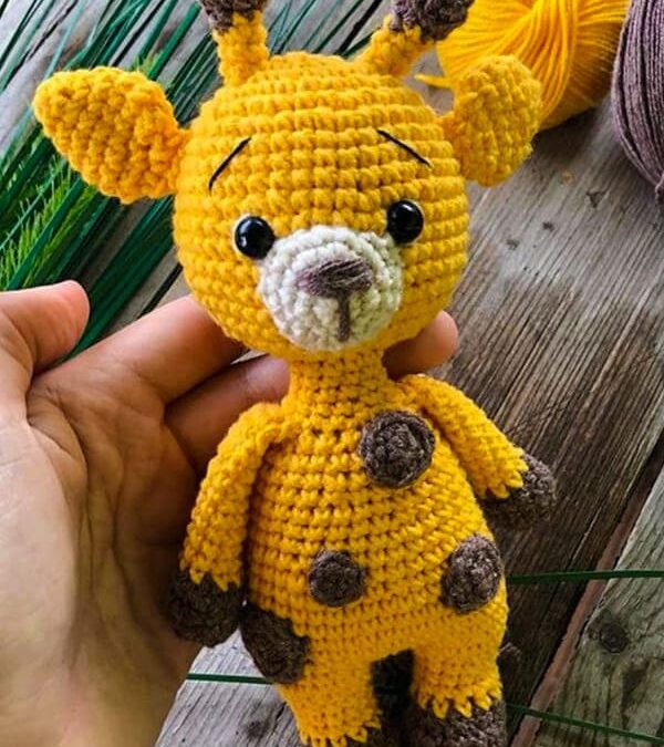 Girafa Lindinha Amigurumi Receita Passo a Passo Gratis