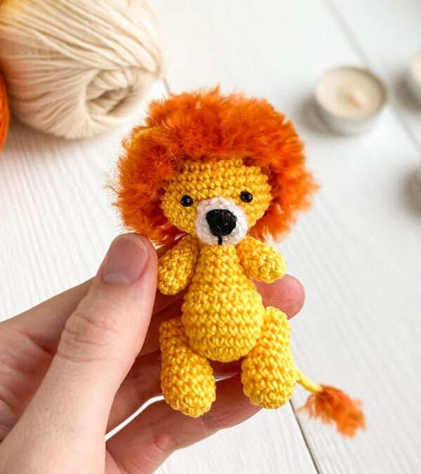 Leão Amigurumi Receita Passo a Passo Gratis