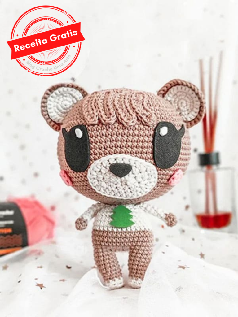 Urso Maple Receita Amigurumi Passo a Passo