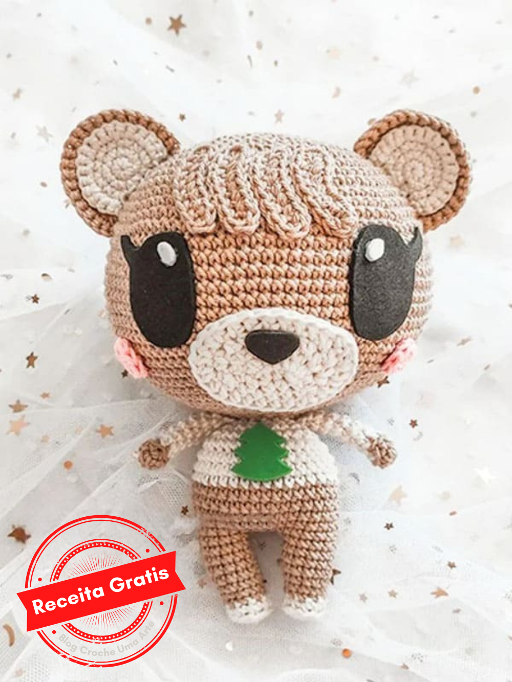 Urso Maple Receita Amigurumi Passo a Passo