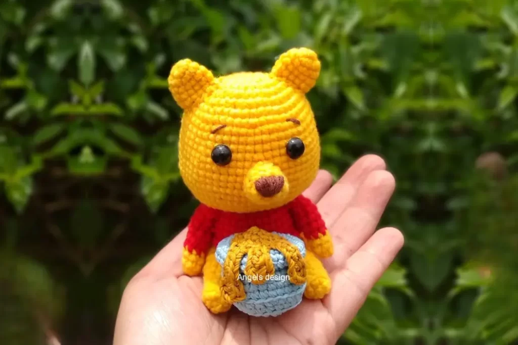 Ursinho Pooh Amigurumi