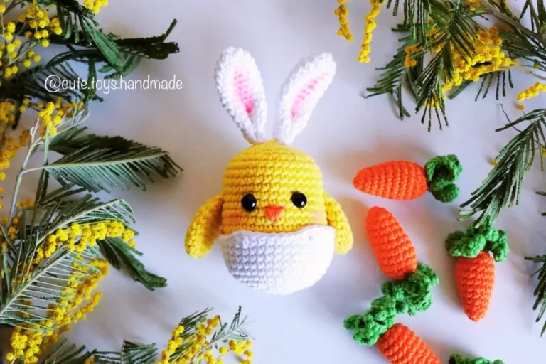 Pintinho da Páscoa Amigurumi