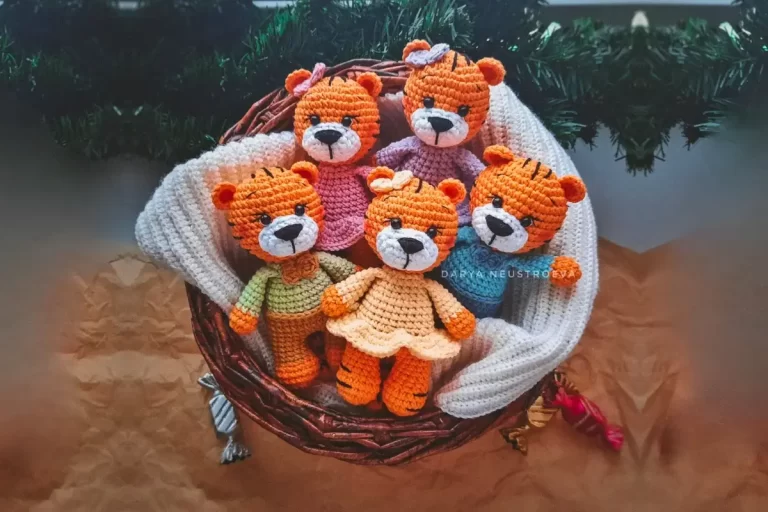 Pequeno Tigre Amigurumi